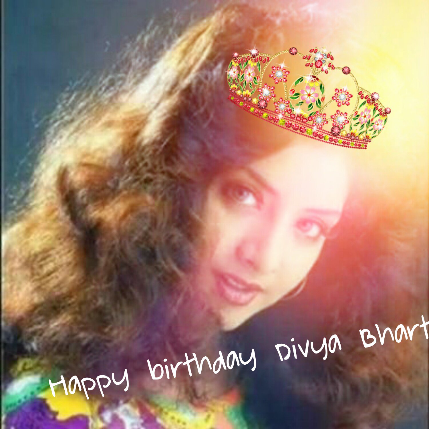 Happy birthday to princess Divya Bharti 