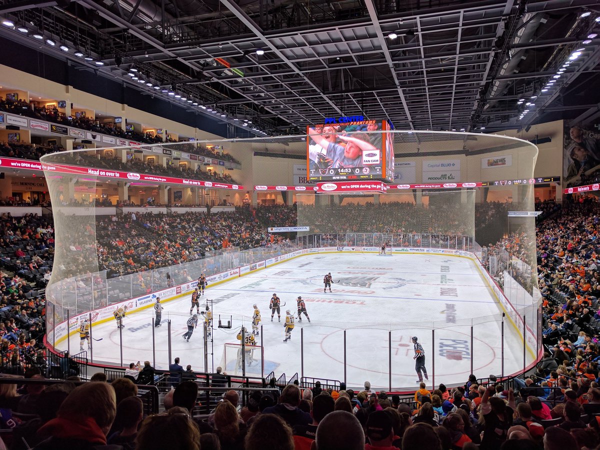 Powerhouse worship night at the Lehigh Valley Phantoms!  Praising his name in Allentown tonight! #powerhouseontheroad