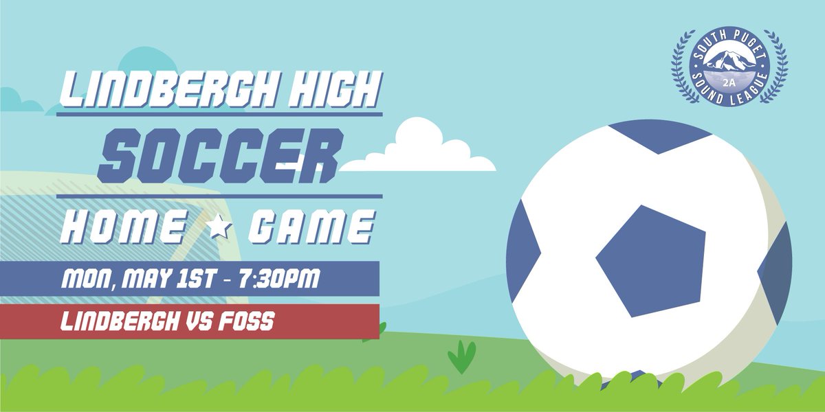 LindberghUpdate's tweet photo. 5/1: LHS Boys Varsity Soccer Home Game! Come show your support! 7:30P @ Renton Memorial Stadium, #GoEagles ! https://t.co/tsUoyXI6Pd