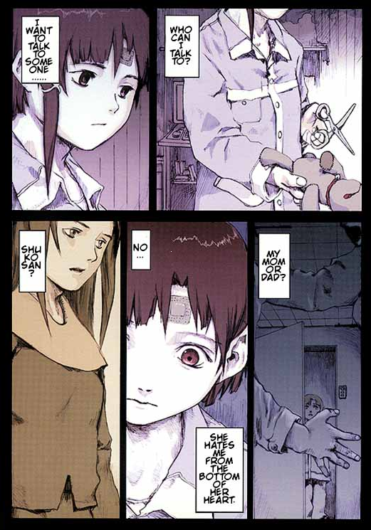 I want to talk to someone... - serial experiments lain -