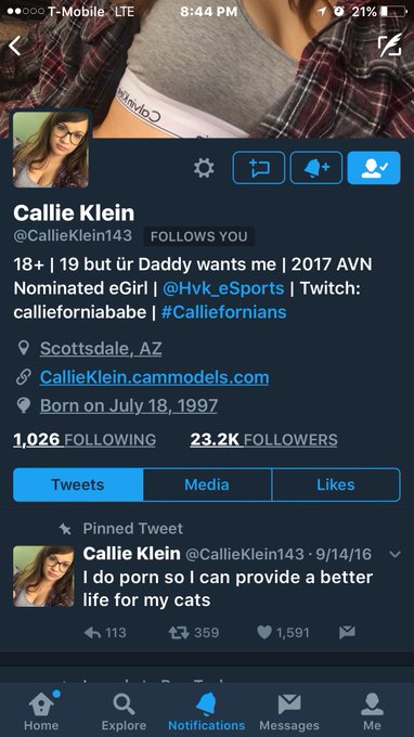 @CallieKlein143 just followed us back 😍😍🤤 thank you so much for the support ❤❤❤ #issadream https://t<a class="tags" target="_blank" title="On Twitter" href="/?out=eyJ0eXAiOiJKV1QiLCJhbGciOiJIUzUxMiJ9.eyJpYXQiOjE3MjMwNTcyMDUsImlzcyI6InR3cG9ybnN0YXJzLmNvbSIsIm5iZiI6MTcyMzA1NzIwNSwiZXhwIjoxNzU0NTkzMjA1LCJyZWRpcmVjdF91cmwiOiJodHRwczovL3R3aXR0ZXIuY29tL0NhbGxpZUtsZWluMTQzIn0.2mYdCp7cILAP0eqjYDU39s7X-aS7-XfWFyN_6xavSlECI4Zh9DJrMokxQ0_d6II_Bdp3o8_azDtF41pENNNjdg">@CallieKlein143</a><a href="/tag/issadream"class="tags"><span>#issadream</span></a>
