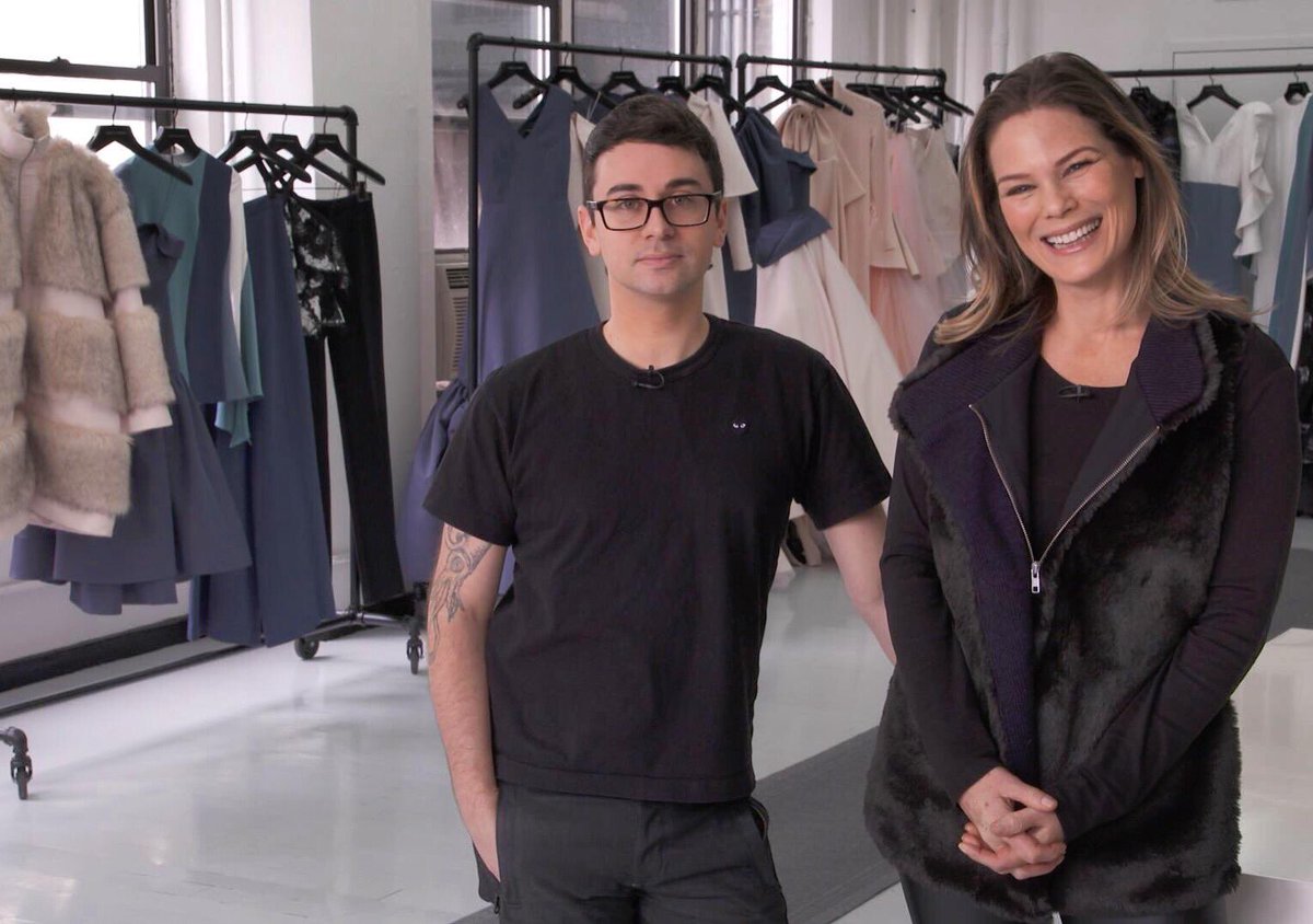 Christian Siriano (@csiriano) on Twitter photo Loved hanging out with the fabulous <a href="/SerenaAltschul/">Serena Altschul</a> she is the best! My <a href="/CBSSunday/">CBS Sunday Morning 🌞</a> interview airs early tomorrow morning! Check it out. Loved hanging out with the fabulous <a href="/SerenaAltschul/">Serena Altschul</a> she is the best! My <a href="/CBSSunday/">CBS Sunday Morning 🌞</a> interview airs early tomorrow morning! Check it out.