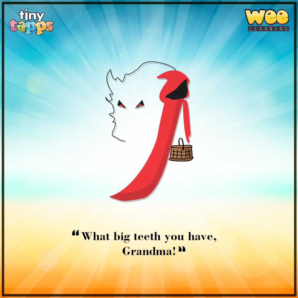 tinytapps's tweet image. #LittleRedRidingHood 
Trivia: This European Fairytale has its origins in early 10th Century.

#TellAFairytaleDay