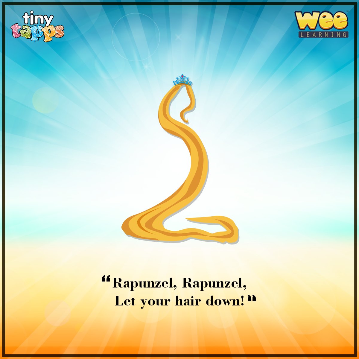 tinytapps's tweet image. #Rapunzel
Trivia: Rapunzel is a German Fairytale and its earliest editions were published in 1638.

#TellAFairytaleDay