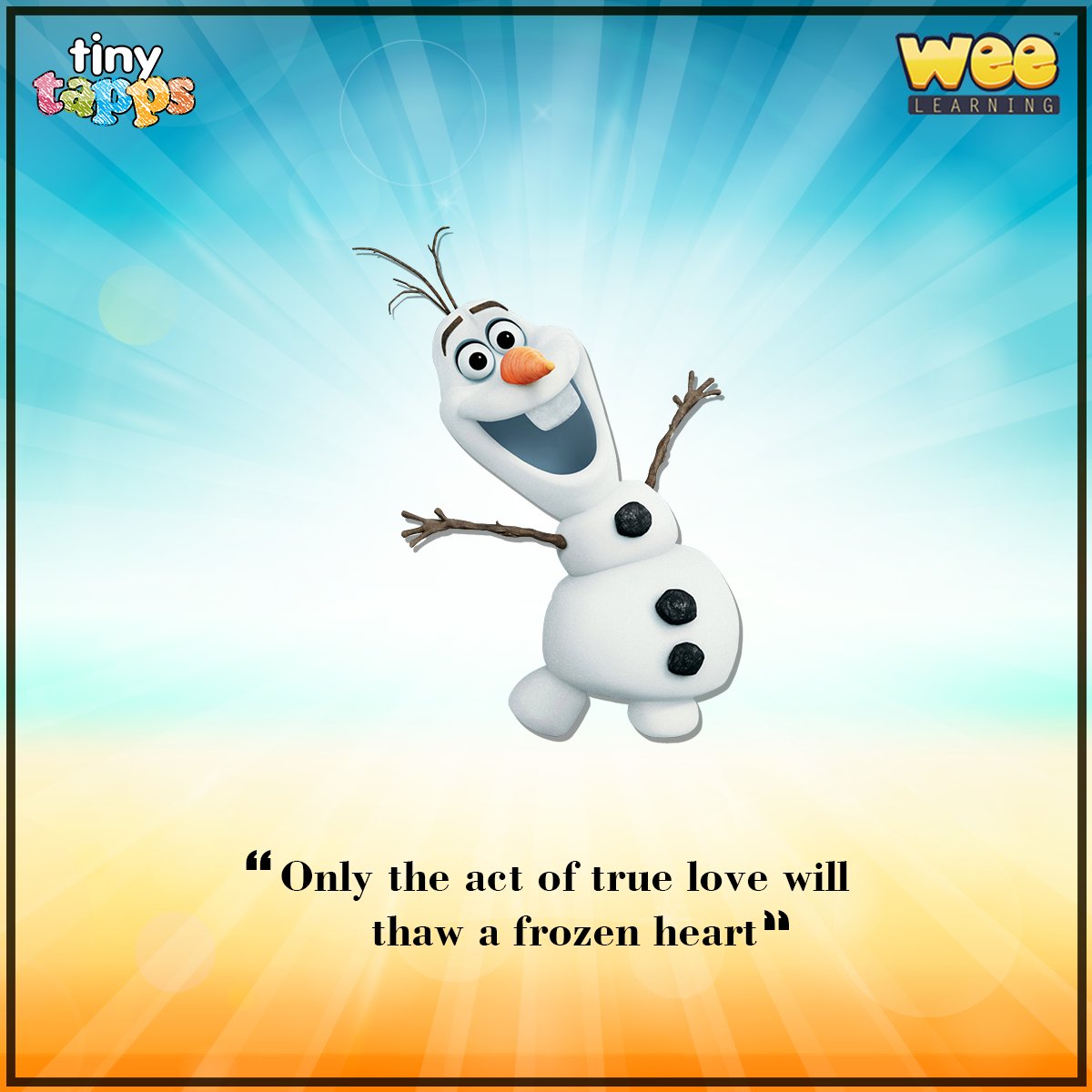 tinytapps's tweet image. #Frozen
Trivia: This 2013 @Disney movie  was based on an 1844 Fairytale, The Snow Queen by a Danish Author.

#TellAFairytaleDay