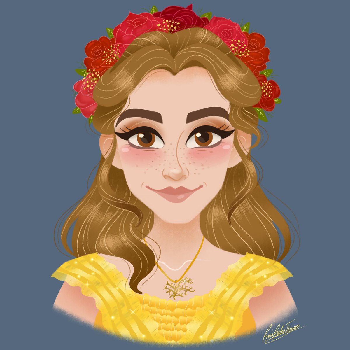 Princessbeautycase On Twitter Emma Watson As Belle From