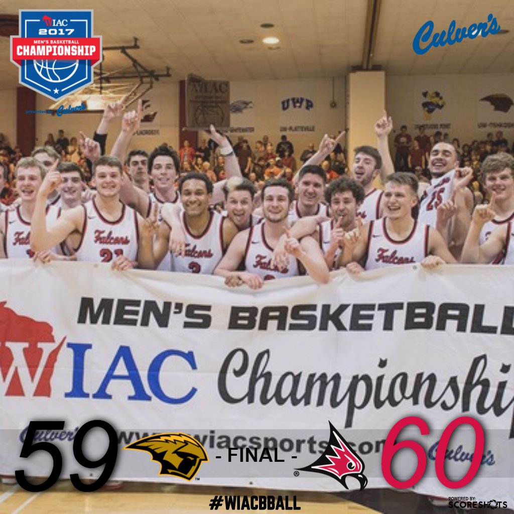 wiacsports's tweet photo. . @UWRFFALCONS earns @NCAADIII automatic bid and second tournament title. #d3h https://t.co/SSwFSjdBkv