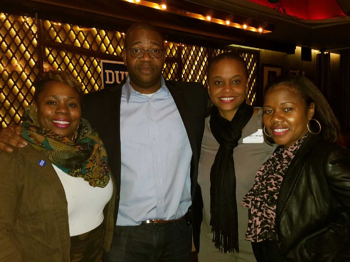 CommonGroundsNY's tweet photo. Today at the. #DUBAC NYC event @assemblytwright celebrated #BlackHistoryMonth with #Duke Alums. https://t.co/JzgJ8qZ7du