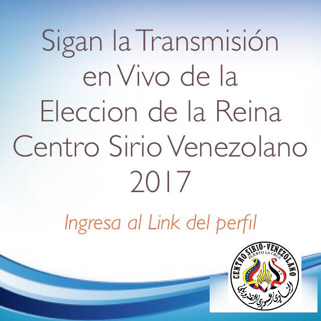CSV_PLC's tweet photo. Transmisión en Vivo la Elección de la Reina CSV 2017 
22:00hrs https://t.co/yIbk52JQEG
@reinas_csv @csvplc #reinascsv2017 https://t.co/dNJu82Y2WU