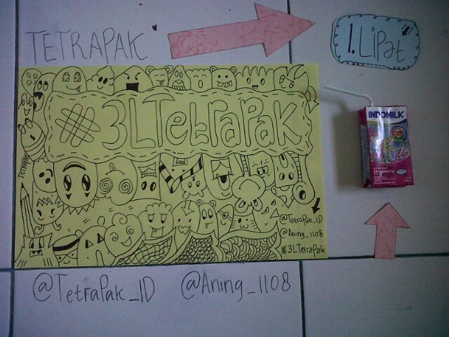 Aning_1108's tweet photo. @TetraPak_ID 3L : Lipat, Lepas, Letak. Langkah awal membangun bumi yang sehat, lestari &amp; nyaman♥ #3LTetraPak (1/3) https://t.co/cGpPRohSV3