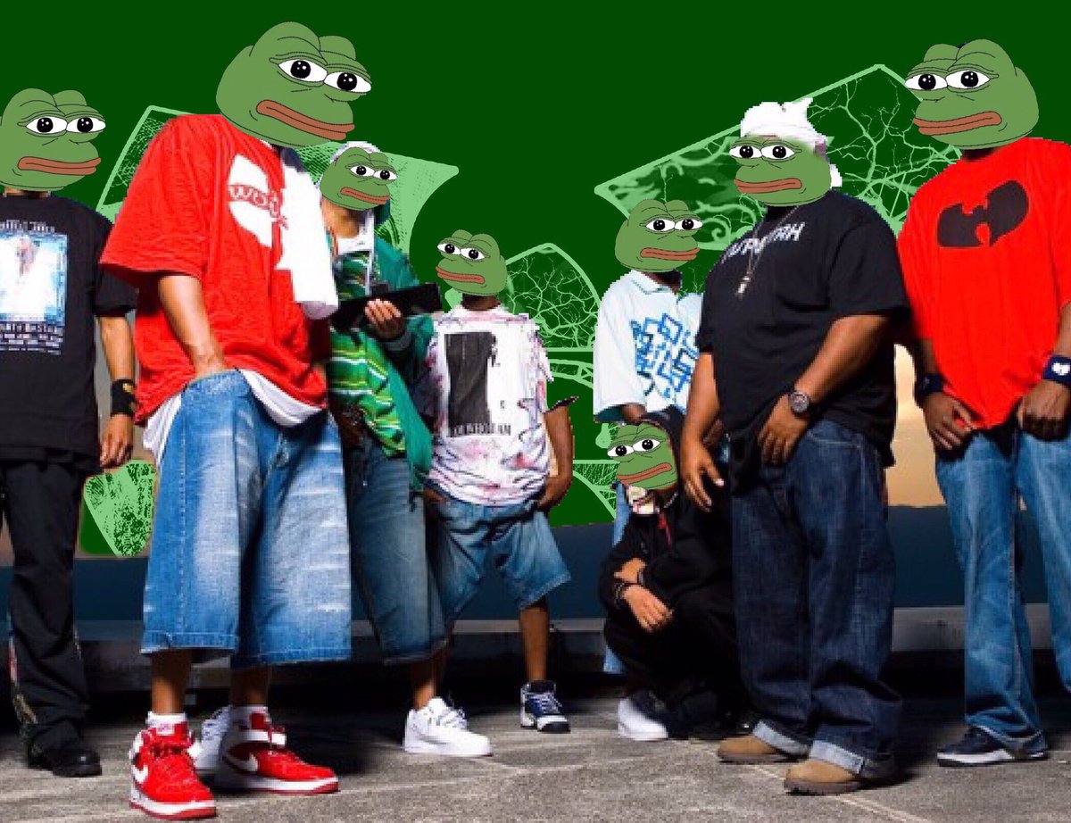 DeploraSamurai's tweet photo. Wu KEK Clan was at #KekugawaClan tower performing the hit smash Kekugawa Clan ain't nothin to fuck wit!! #FreeKekifornia #AltRightMusic https://t.co/IsGZST93nk