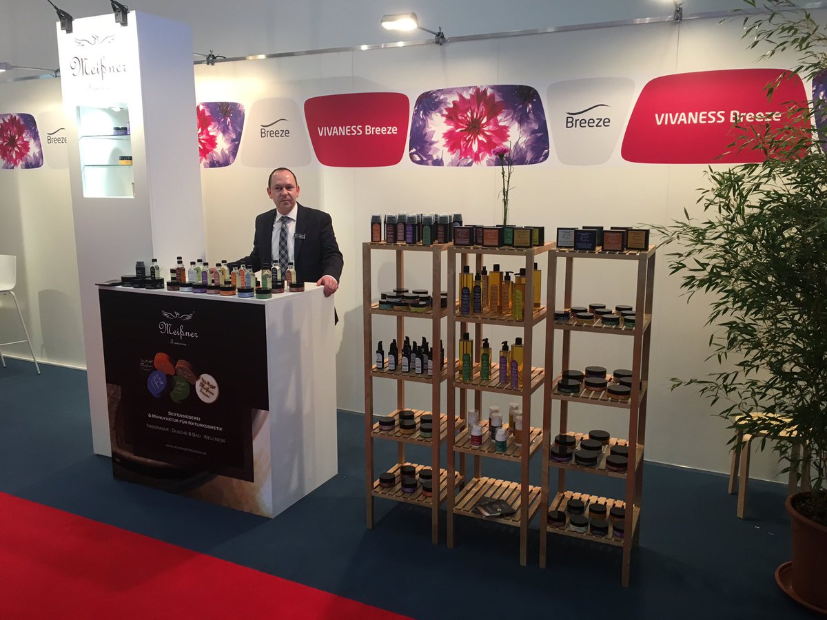 Auf der VIVANESS in Nürnberg. #meissnertrenonia #naturkosmetik #nassrasur