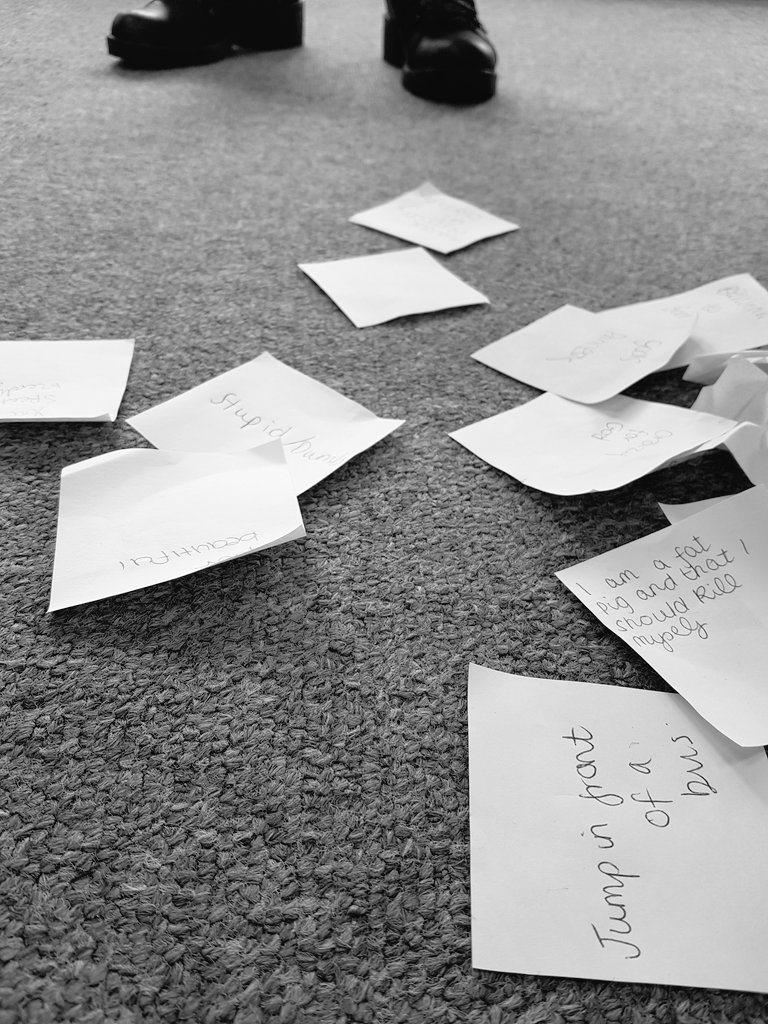 DistinctMVMNT's tweet photo. POWER FILLED time with #distinctmovementuk this morning! The labels man has given us have fallen to the ground https://t.co/ueLGr96awA
