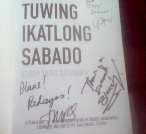 jpmdrz's tweet photo. #BookSigning ;) #Blaxe https://t.co/IlQeZjbcJi