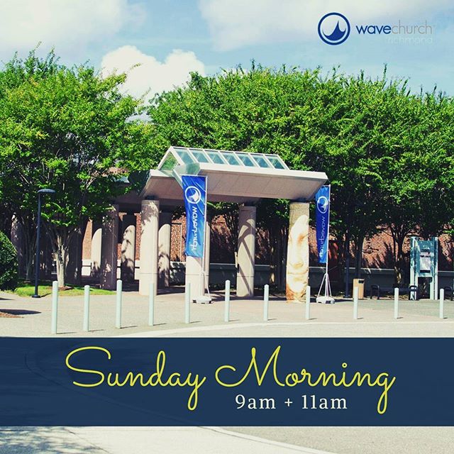 waveRVA's tweet photo. It's SUNDAY!! Pastor @keynosabe is back with #bettertogether 2.0! 9am + 11am! See you soon!
#waverva #church #rva #sundaymorning https://t.co/xVMPSKu1jA