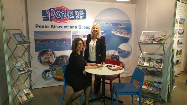 SplashRichmond's tweet photo. Good day @GO_TravelShow with @SwanRailway @citycruisepoole at @LondonStadium met lots of great GTOs hopefully will be visiting #Poole soon. https://t.co/aM3CusHC80