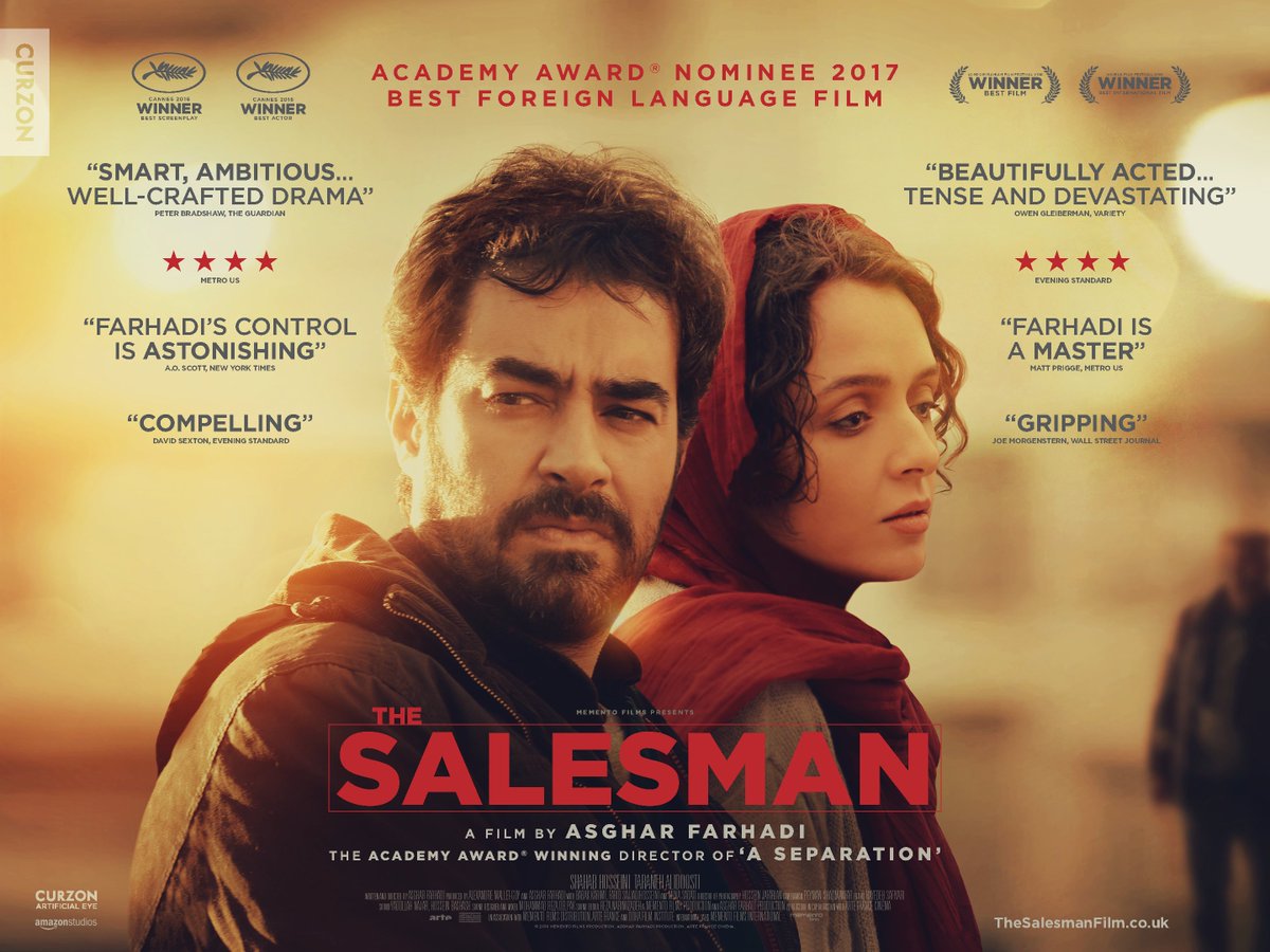 amey7p's tweet photo. #NowWatching #فروشنده(2016)/#TheSalesman #AsgharFarhadi #ShahabHosseini #TaranehAlidoosti https://t.co/KleZJzg2FO https://t.co/YgvJkjZ1Ki