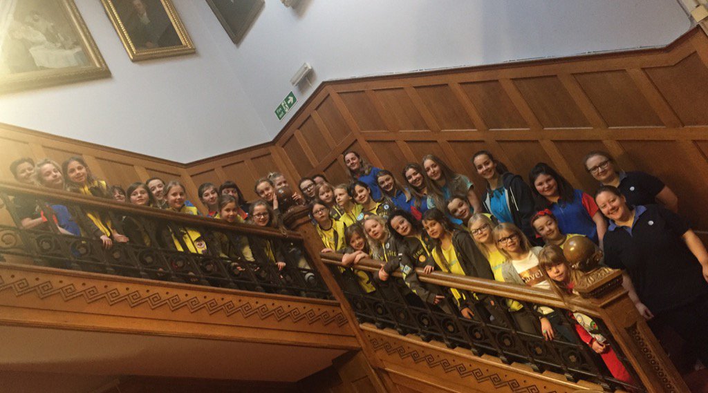 thetolf's tweet photo. Tey District have had a great night at the museum!! @GirlguidingENE @Girlguiding @ChelmsMuseum https://t.co/6vxK0qICwb