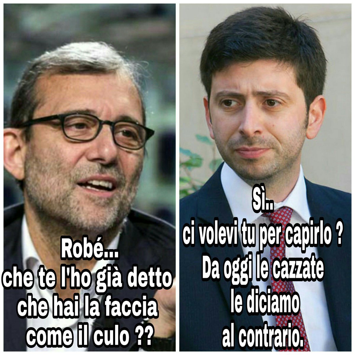 Si inverte la sigla ma la faccia da culo rimane...