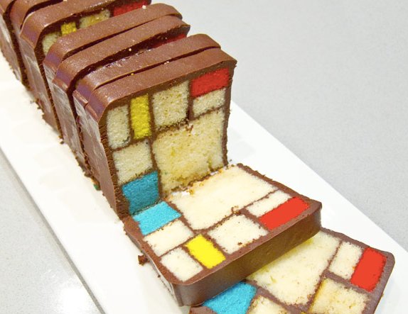 PopUpPainting's tweet photo. #sundaybakinggoals #mondrian #artycake #creativebaking https://t.co/DHe7OXVBIF
