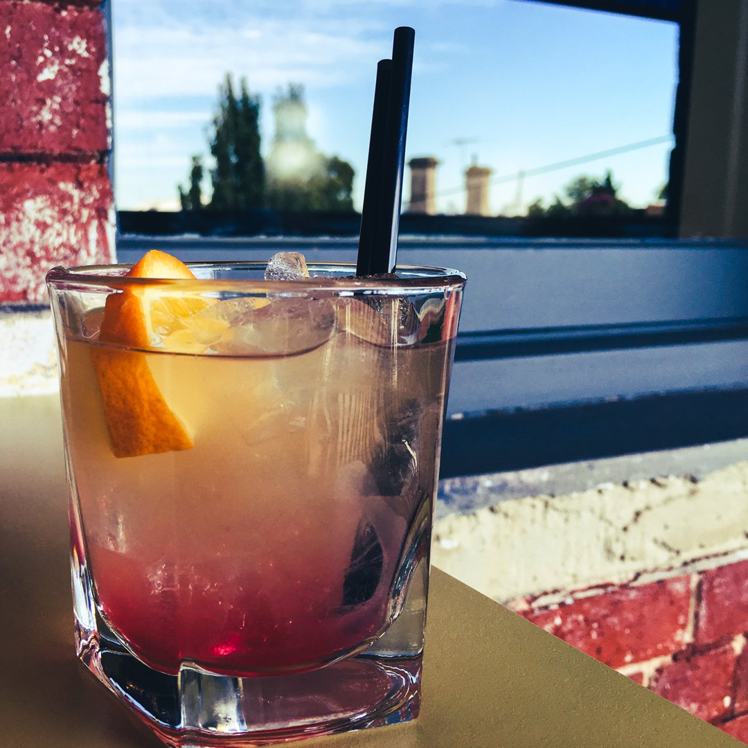 Keep up the weekend relaxation by sipping a delicious Kalokeri, a Greek take on a Mai Tai with ouzo, blood orange, raspberry and orgeat