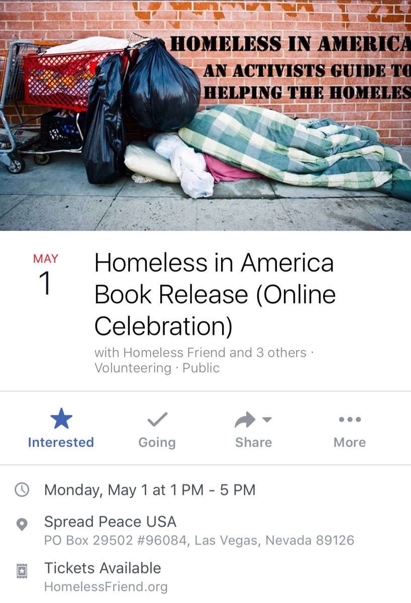 LocalBernieLV's tweet photo. #theResistance #indivisible
May 1st
Homeless in America
book release online #call2Action
Visit https://t.co/sggEMMlTbO
to learn more https://t.co/BdyIl1YWzg
