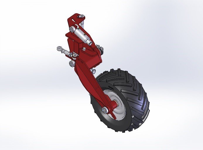 KongskildeB's tweet photo. At SIMA 2017, #Kongskilde Agriculture  launches hydraulic lifting system for land wheels. Also in a version with tractor patterned tyres. https://t.co/msVbMFLyyW