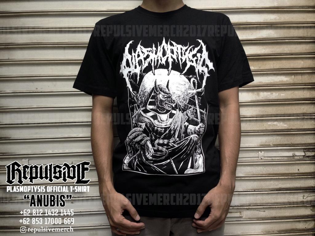 Ready stock! Plasmoptysis official T-shirt "ANUBIS" +62 81214321445 LINE: endrysaenk