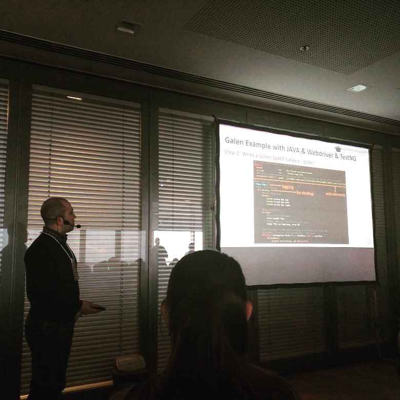 onurbaskirt's tweet image. I was talking about Visual Test Automation tools at #SeleniumCamp @swtestacademy