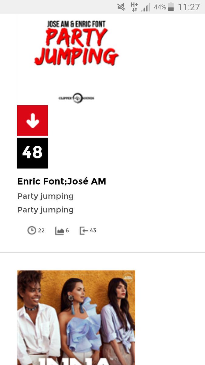 ameliafartolope's tweet photo. @JoseAMdeejay @EnricFont
votito para #partyjumping en @Maxima51Chart @maximafm_radio @Arturograo1 https://t.co/UIsUXquaQD
