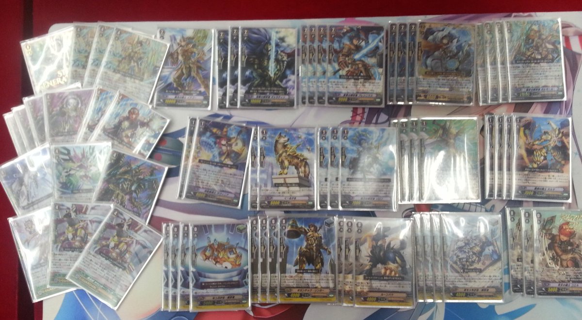 ヴァンガード 引退ゴールドパラディンデッキセット クラン「撃墜王」決定戦！ 10周年記念 ヴァンガード WGP 大阪会場