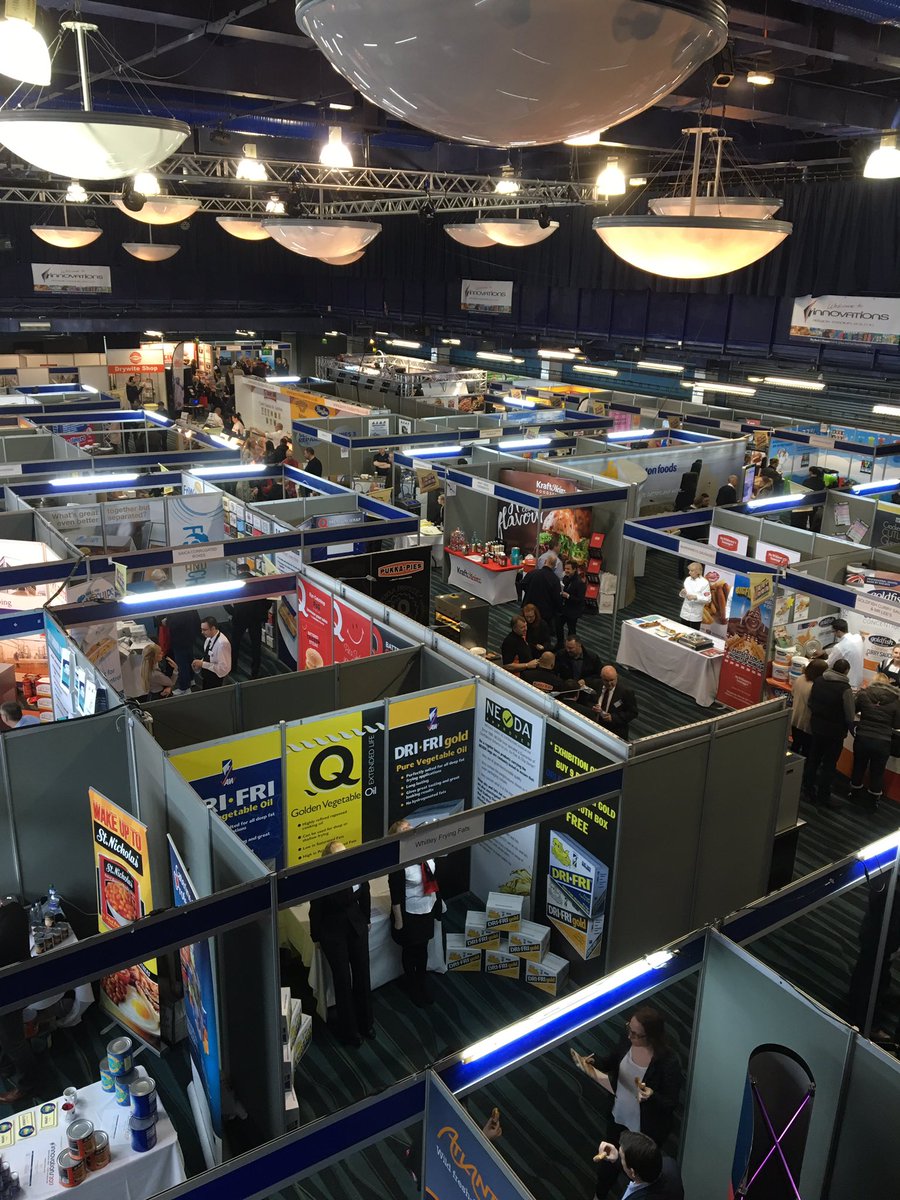 VAWhitley1899's tweet photo. Innovations 2017, welcoming you all to the North West Premier Fish and Chip and Fast Food exhibition #fishchipsnmushypeas #innovations2017 https://t.co/BYhMYjHY35