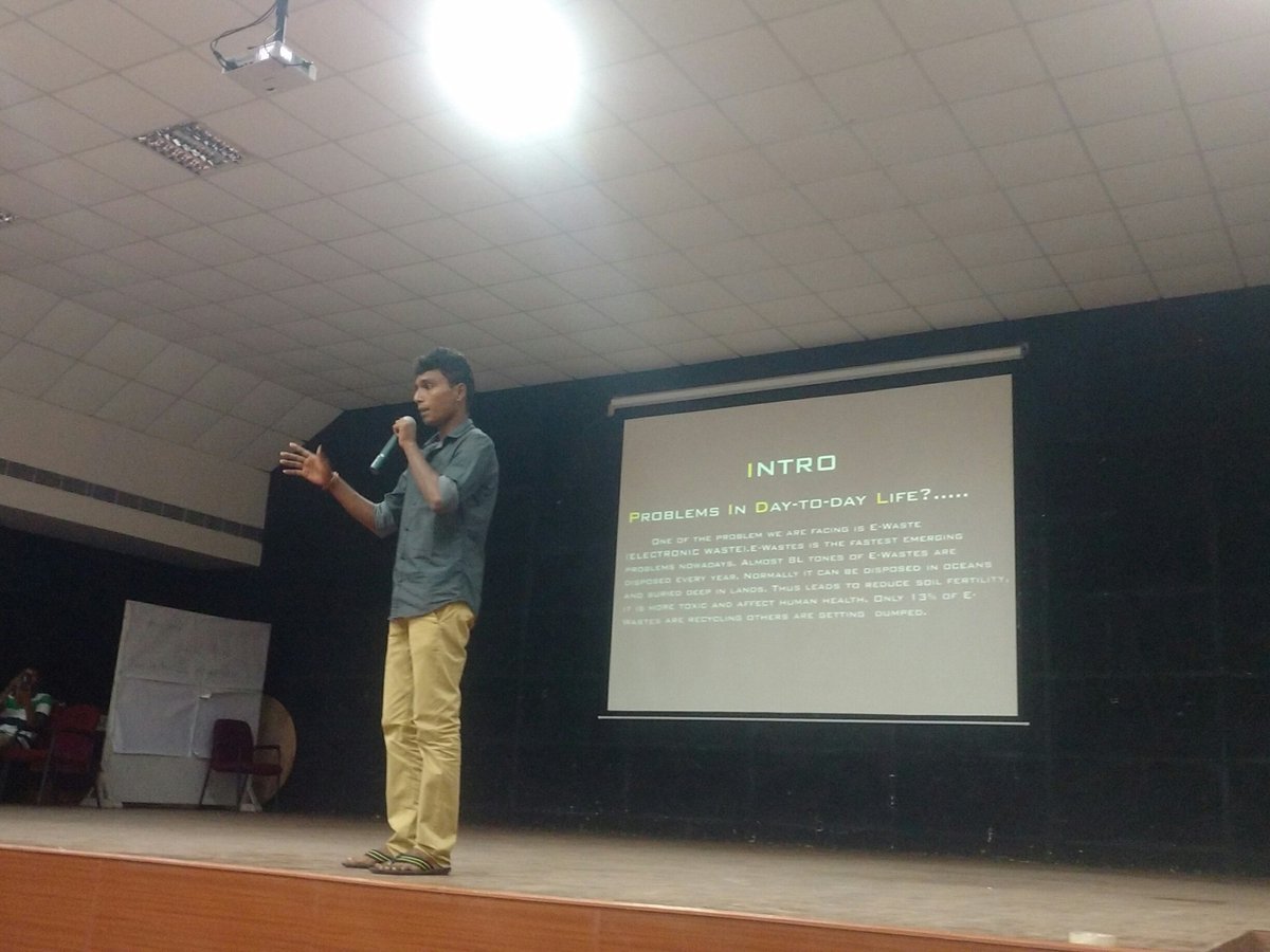 sw_chennai's tweet photo. Team #EWAM presenting to the judges #sw_chennai https://t.co/RDBtCbHXTM