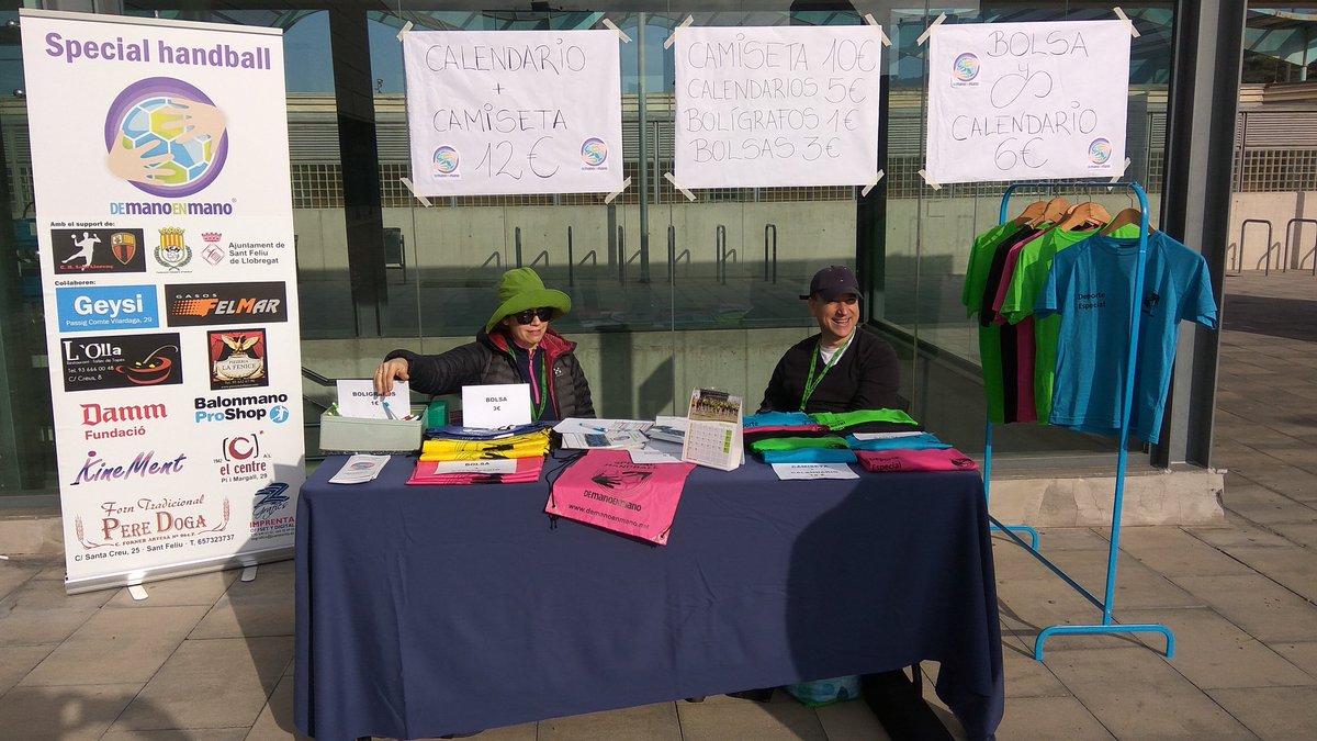 demanoenmanonet's tweet photo. IV #TorneoDMEM + Calçotada Solidària preparativos @Fundacio_Damm @ajsantfeliu @CHSantLlorenc #DMEM #disCapacidad https://t.co/1nZr88y9VA
