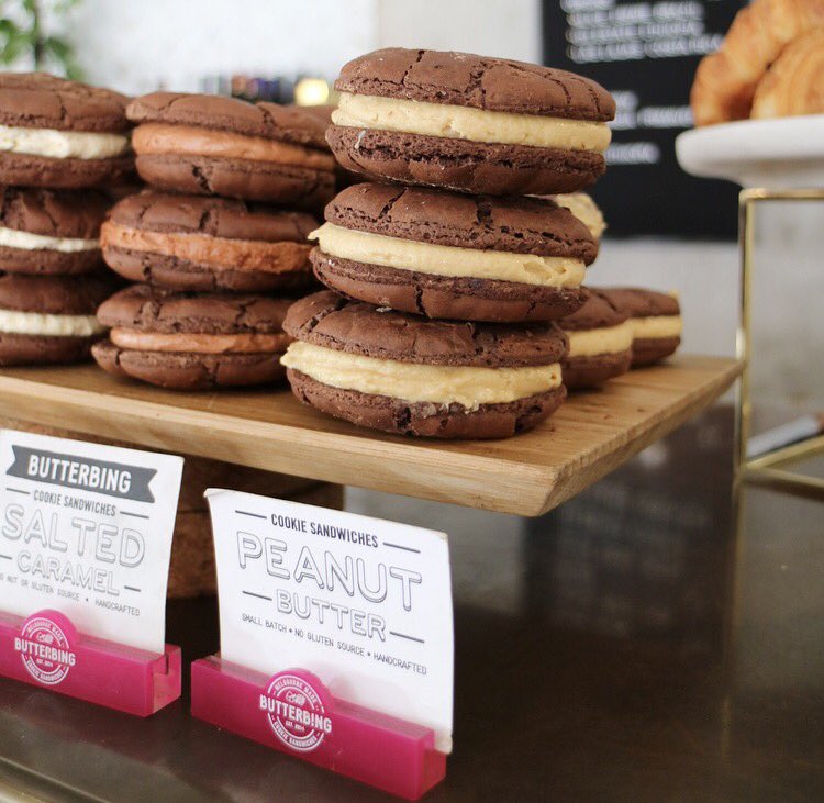 breakfastin_'s tweet photo. Ain't nothing better than a #butterbing cookie sandwich at #darlingcafe! #breakfastinmelbourne https://t.co/GFUI9IvxST