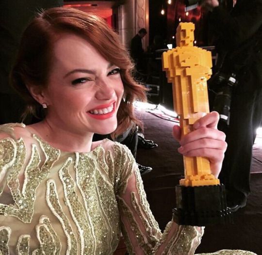 emmareus1's tweet photo. Good luck, my love!  #Oscars #EmmaStone https://t.co/uP3qRN3o8T