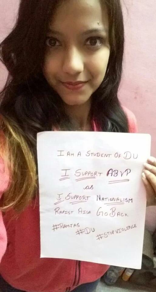 ProfSRK's tweet photo. #ISupportABVP Kudos to Proud Beti's of #BharatMata. Hav a look @mehartweets @RituRathaur @RitaG74 @shakkuiyer @NupurSharmaBJP @ABVPVoice https://t.co/awhMrzPtLo