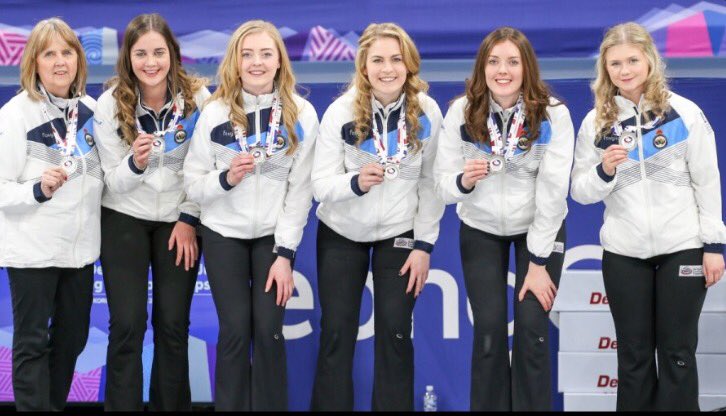 CurlTeamJackson's tweet photo. World Junior Silver Medallists 💙🥈 https://t.co/iTOQPhpyhA