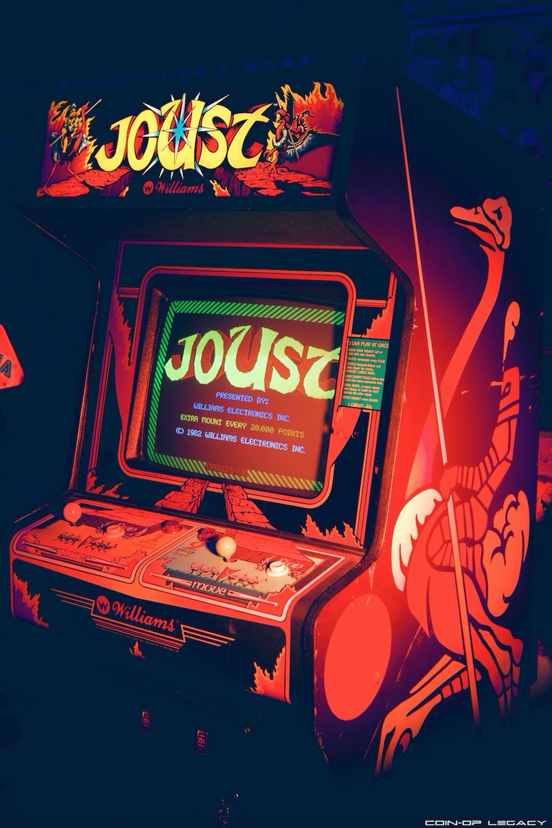 joust williams electronics 1982