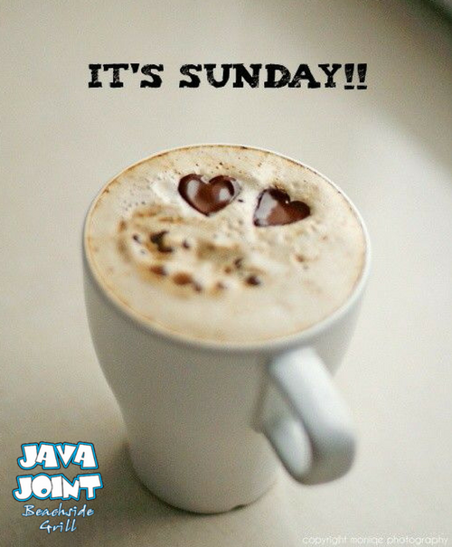JavaJointFB's tweet photo. It's Sunday! What better day to relax with friends and enjoy some coffee and a meal together!? Come on over! #JavaJoint #FlaglerBeach https://t.co/HChZE50NUg