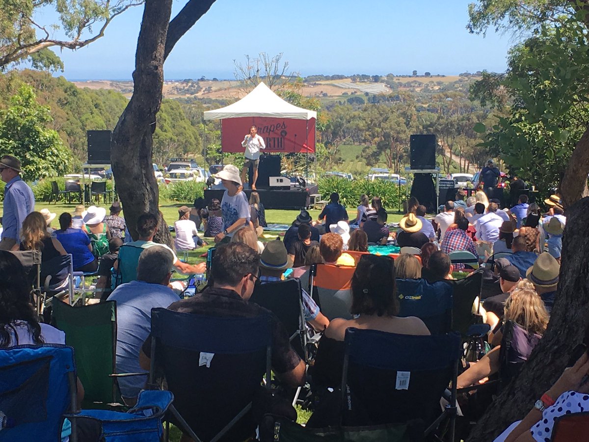 A spectacularly awesome day today for #GrapesofMirth. Thanks to all involved ✌🏼