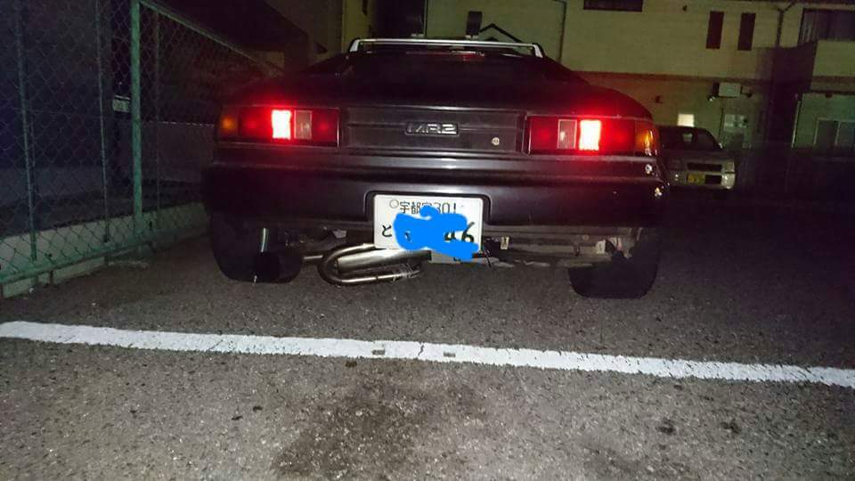 SW20前期テール部 4型だけど元々テールついてなかったし、後期テール