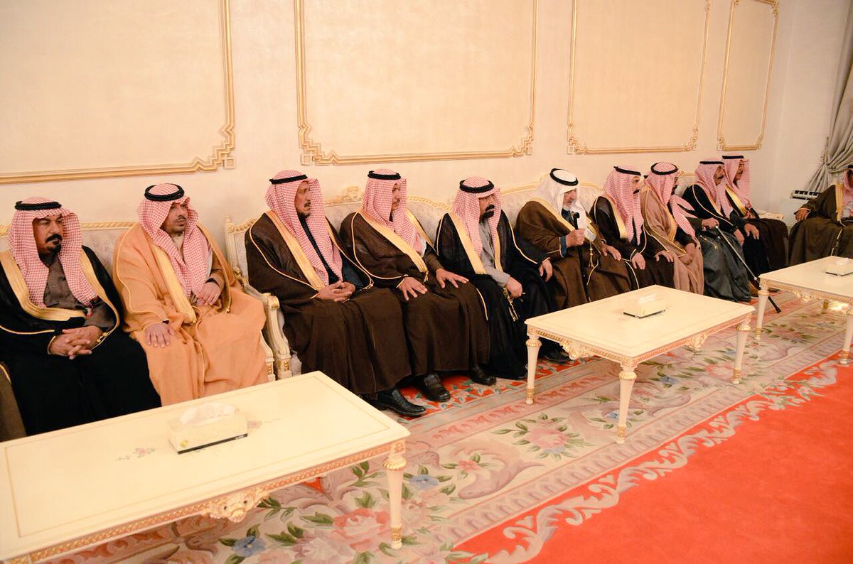 NorthborderSA's tweet photo. #أمير_الشمالية : التقى مشائخ ومعرفين وأعيان قبيلة شمر https://t.co/iBBKdCvny1