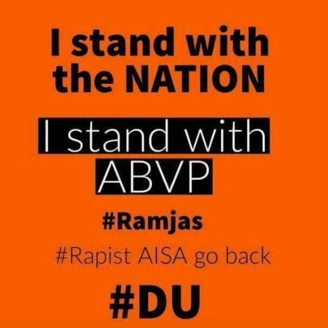 sarthakk7's tweet photo. #ISupportABVP #IStandWithNATION https://t.co/4CYM8IxSQh
