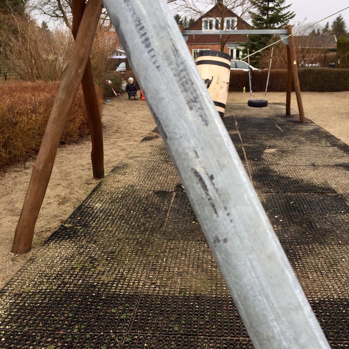 På #Festegnen bruger man naturligvis #jernrør til tøndeslagning!