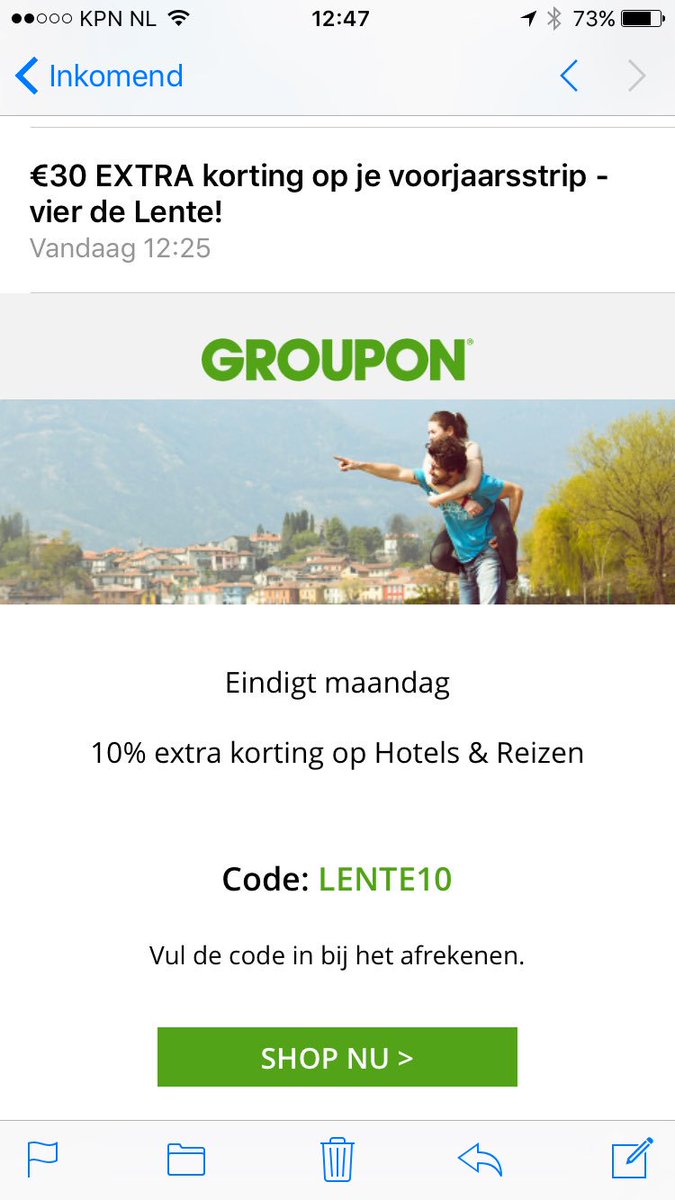 Zoek de fout <a href="/Groupon/">Groupon</a> #trip#strip#😂