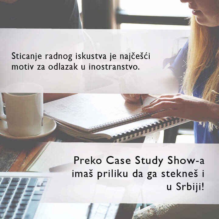 Ostavi svoj CV u našu online bazu i privuci pažnju kompanijama! #PobediuPraksi
Link ka bazi: goo.gl/w4LHUJ