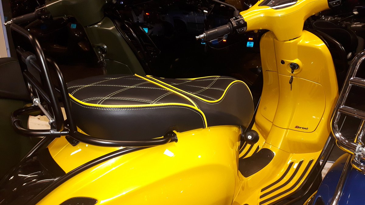 Het zadel past er mooi bij