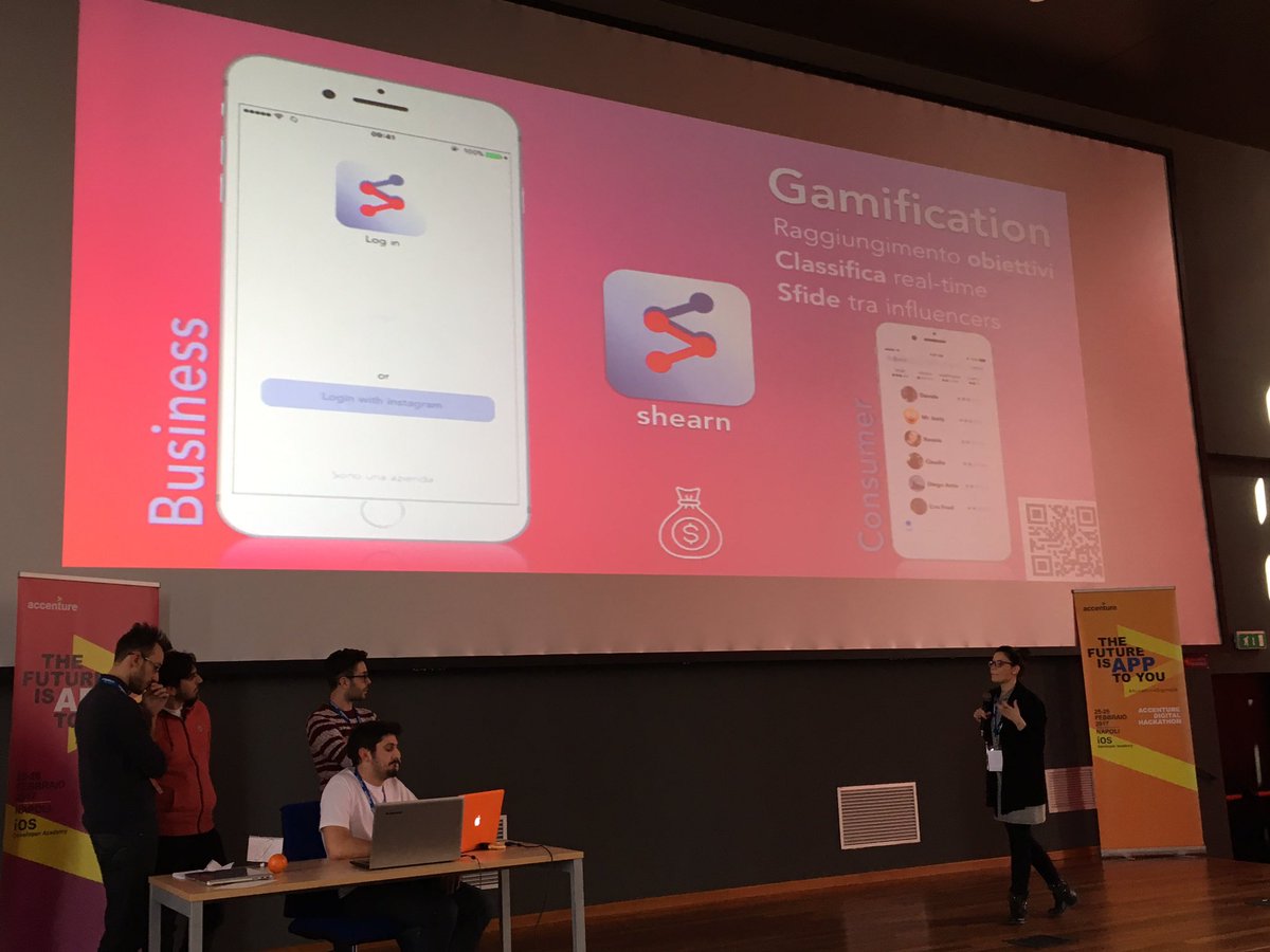 ilariofree's tweet photo. Il team #Nasa ha prototipato #shearn: un app che permette a tutti di diventare #influencers. #AccentureDigiHack https://t.co/CTdXRVNXeR