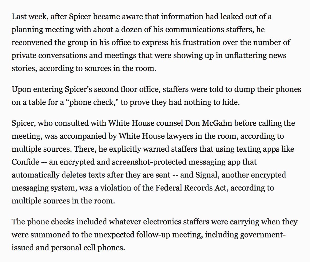 Spicer Uh Wow Spicer Surprise Summoning Wh Staffers Checking